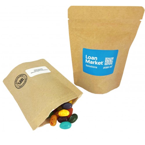 Compostable Bag with JELLY BELLY Jelly Beans 50g
